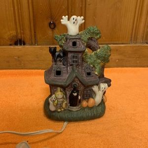 Vintage Halloween Haunted House Light